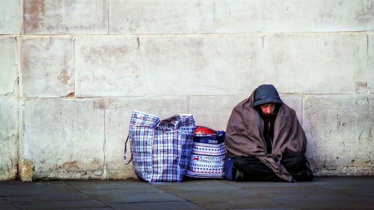 The 'Wrap Up London' campaign which collects the public's old, unwanted coat donations and gives them to the homeless and the vulnerable. Picture: Flickr