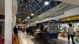 Local businesses inside the Aylesham Shopping Centure Photo: Lois Bedford