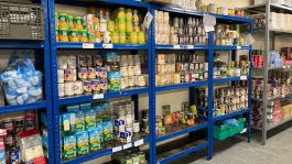 The Spring Community Hub Donation Shelve