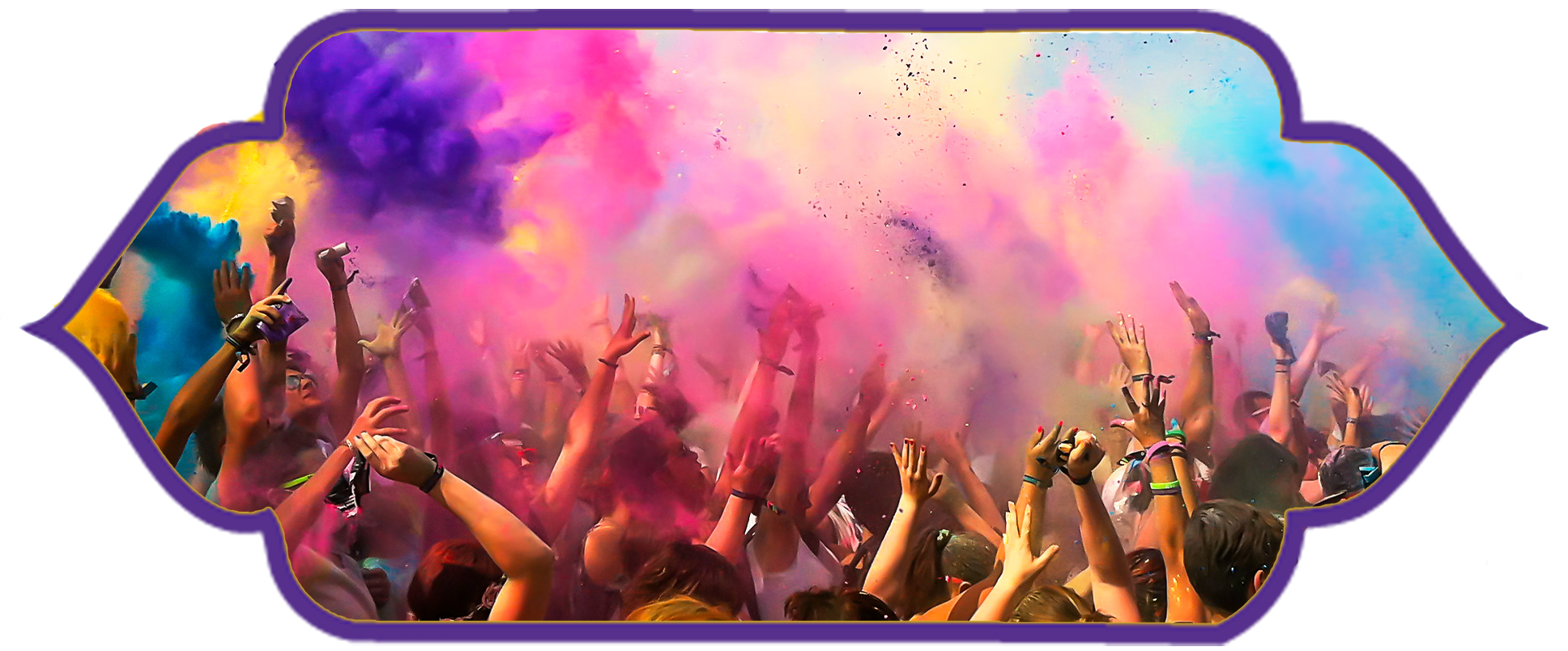 picture of people celebrating holi