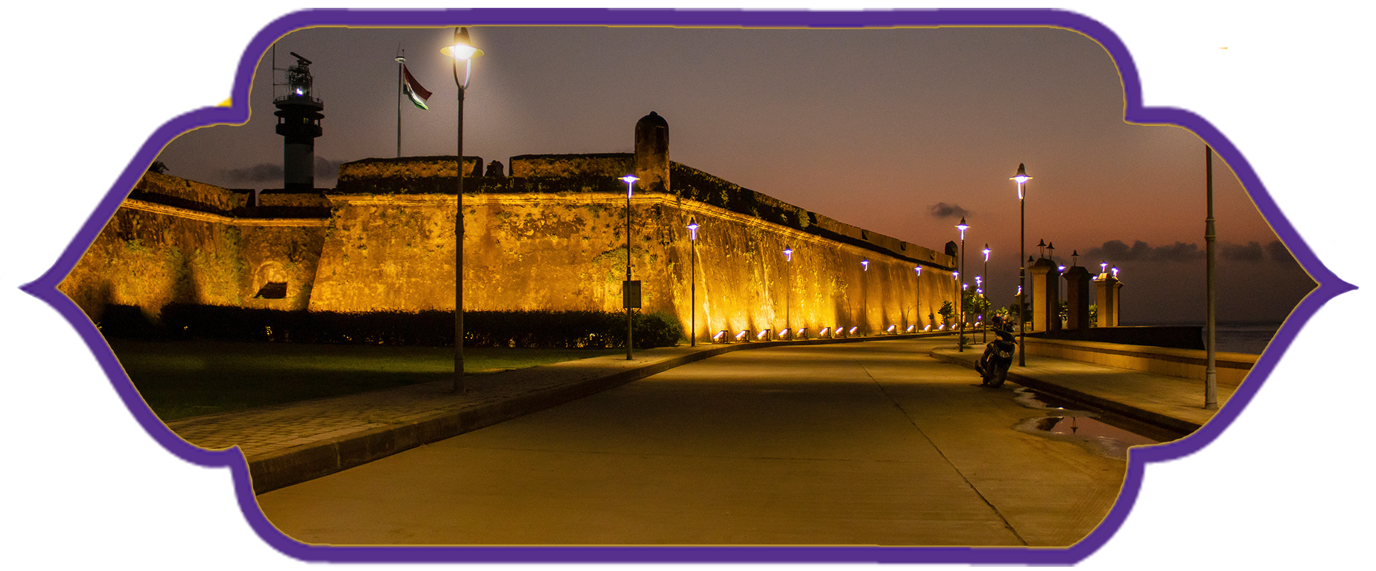 picture of the Daman Fort